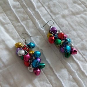 Colorful Jingle Bell Earrings